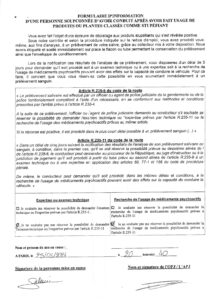 Formulaire de droit à contre-expertise